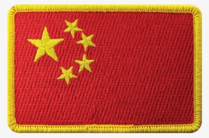 China Flag - Space Patches - Flag Of China