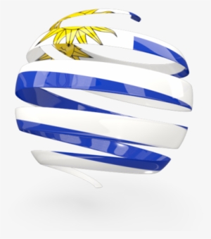 Illustration Of Flag Of Uruguay - Uruguay 3d Png