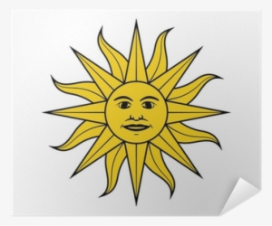 Sun Of May In The Flag Of Uruguay Vector Illustration - Sol De La Bandera De Uruguay