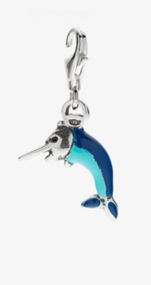 More Views - Gioielli Dop Orange Charm - Sterling Silver And Enamel