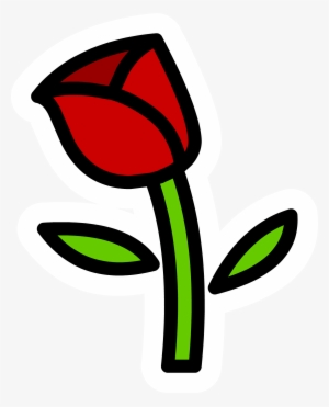 Tulip Pin - Png - Club Penguin Pins Id