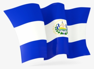 El Salvador Moving Flag