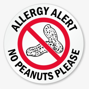 Zoom, Price, Buy - Tree Nut Allergy Sign - 800x800 PNG Download - PNGkit