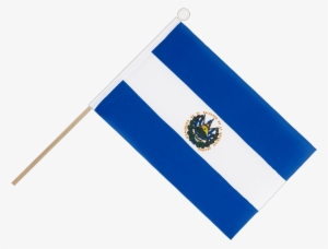 Drapeau Sur Hampe Salvador - El Salvador Flag Png