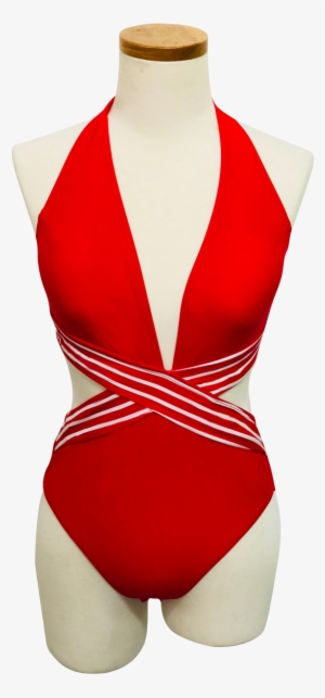 Women's Cut-out Swimsuit - Swimsuit