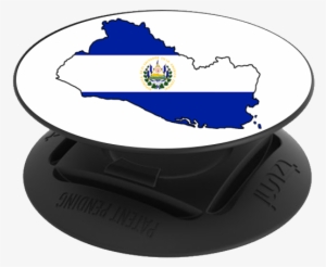 El Salvador Flag Map