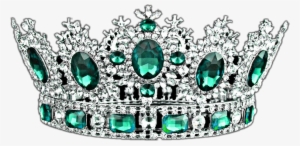 Graphic Library Download Crown Queen Queening Sticker - Emerald Crown Transparent Background