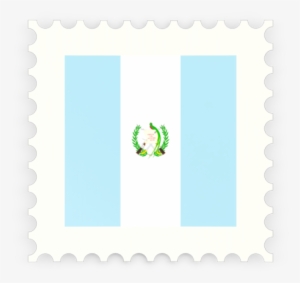 Illustration Of Flag Of Guatemala - Guatemala Stamp Transparent