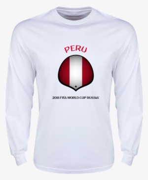 Peru 2018 Fifa World Cup Russia™ Flag Icon Long Sleeve - Sweatshirt
