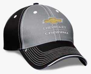 Camaro Structured Black Hat - Bt Camaro Red/ Grey Hat With White Sandwich Brim Ch2448