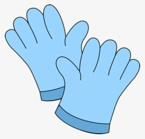 Clipart Black And White Library Download Gloves Clipartmonk - Gloves Clip Art