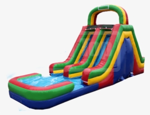 18 Ft Water Slide And Slip N Slide Combo - Playground Slide