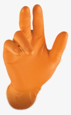 Gripster Skins Disposable - Stronghand Handschuhe Grip Orange Gr.9