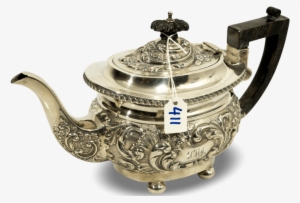 Sterling Silver Teapots & Sets For Sale At Online Auction - Silver