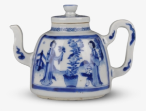 A Blue And White Teapot - Teapot