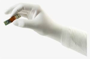 Our Gloves - Hand With Glove Png