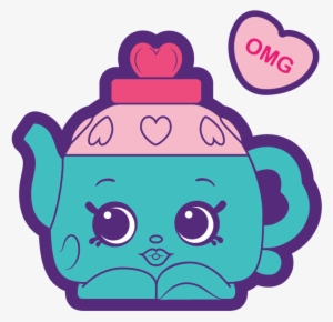 Lovely Hearts Teapot - Portable Network Graphics