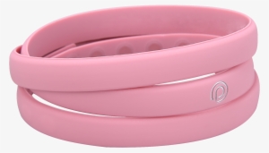 Rose, Triple Wrap, Silicone Bracelet W/ Magnet Clasp - Bracelet