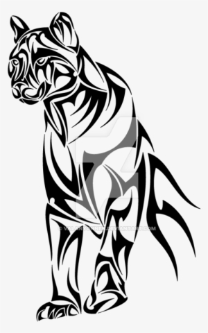Picture Stock Beautiful Tribal Panther Tattoo Design - Tribal Panther Tattoo