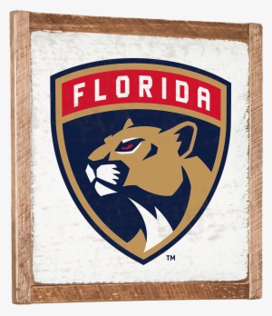 Florida Panthers Nhl Vintage Wall Art Rustic Marlin - Florida Panthers Logo 2010