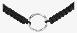 Cord Bracelet With Silver