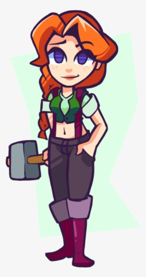 Leah So Cool - Stardew Valley Leah Fan Art