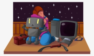 Png Library Library Stardew Valley Fan Art Robot Transprent - Stardew Valley Maru Fanart