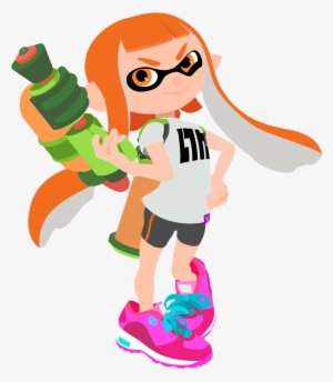 Splatoon Vector By Firedragonmatty - Inkling Splatoon