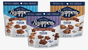 A Smaller Version Of The Pretzel Caramel Chocolate - Snappers Caramel Brownie + Dark Chocolate Pretzels