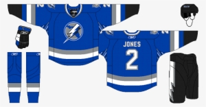 Tampa Bay Lightning Home - Dallas Stars Concept Jerseys
