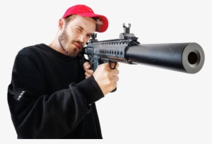 Personpewdiepie - Pewdiepie With A Gun