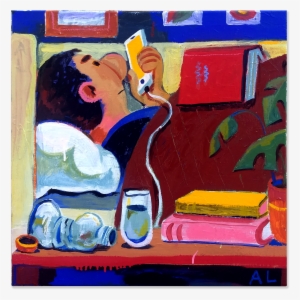 Tslamp/coffee Table - Painting