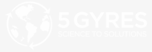 5gyres Logo Rgb White - White Photo For Instagram