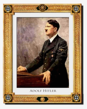 The Enigma Of Hitler - Framed Painting Of Hitler