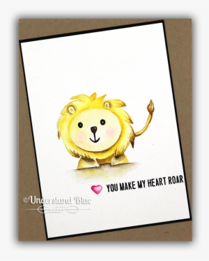 Gina K Arteza Pencils Card By Understand Blue - Cartoon