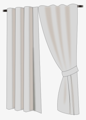 Curtains Clip Art At Clker - Curtains Clipart Png