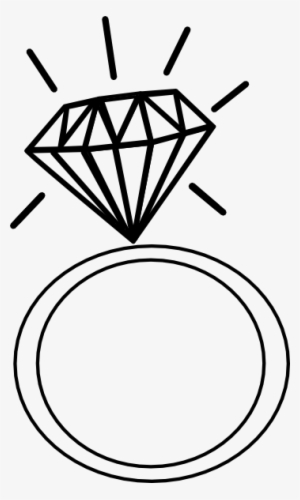 Drawn Diamond Clip Art - Cartoon Engagement Ring - 354x591 PNG Download ...