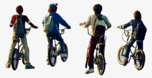Stranger Things Boys On Bikes
