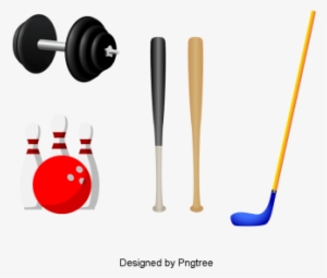 Beautiful Cartoon Hand Painted Flat Ball Sports Equipment, - Parallel