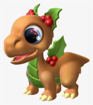 Holly Dragon Baby - Portable Network Graphics