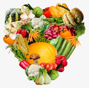 Heart Vegetables Png Free Images Toppng Transparent - Healthy Food Transparent Background Png