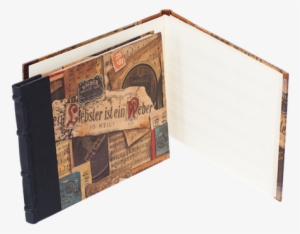 Music Notebook @- Half Leather Bound - Book
