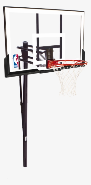 Pro Glide™ In-ground Basketball Hoop System - Spalding Basketball Goals Used