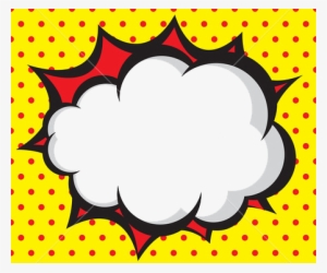 Pop Art Speech Bubble Png