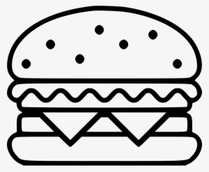 Png File Svg - Hamburger Black And White Png
