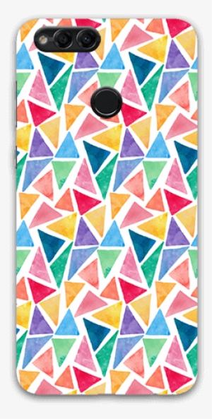 Watercolor Triangles Pattern Honor 7x Mobile Case - Mobile Phone