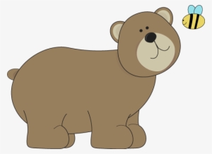 Bear Clipart Png Svg - Bee Dressed Up As Bear