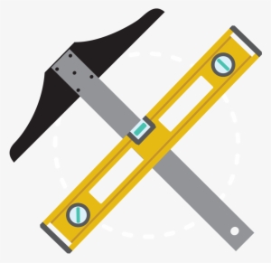 Level And T Square - Square Construction Png