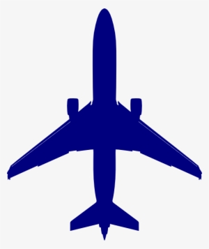 Blue Plane Svg Clip Arts 498 X 594 Px