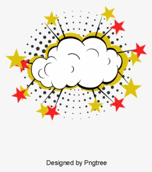 Vector Cloud Comics Explosion, Cloud Clipart, Vector, - Portable Network Graphics